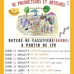Marché de producteurs et d'artisans locaux