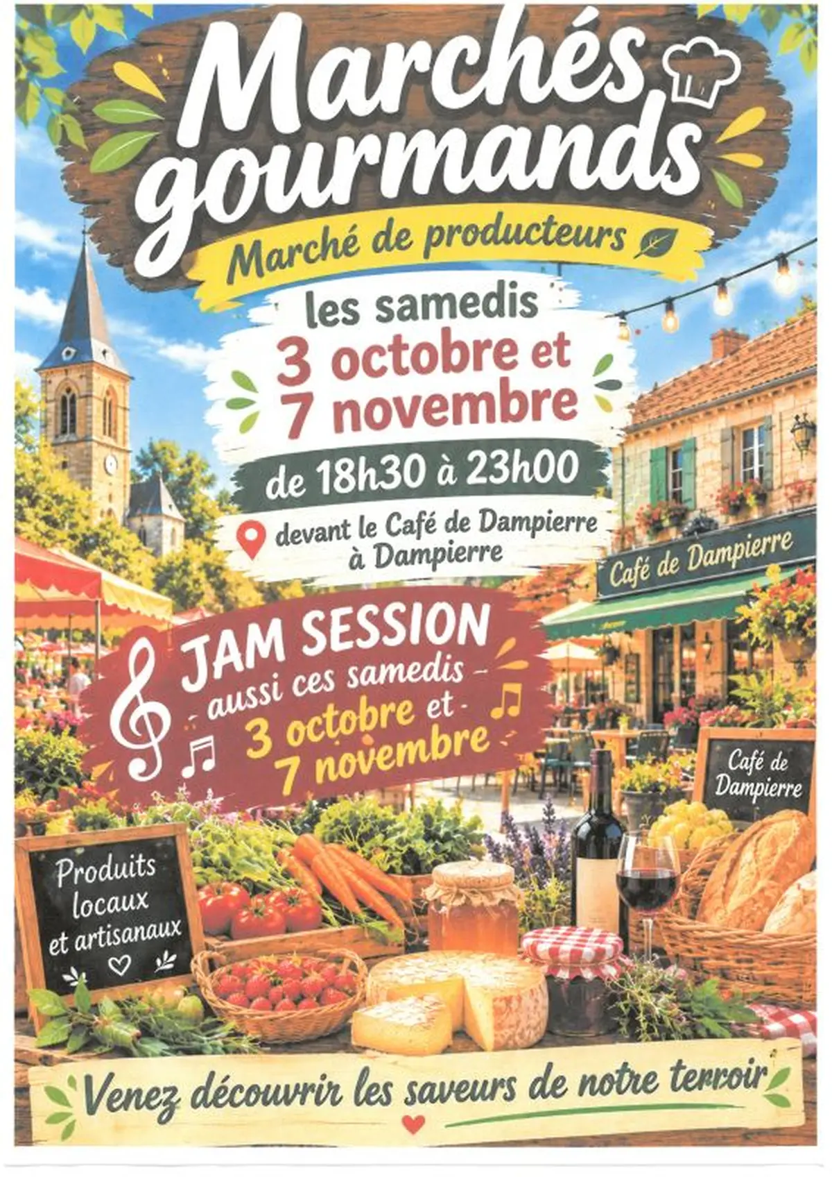 Marché de producteurs et Jam session