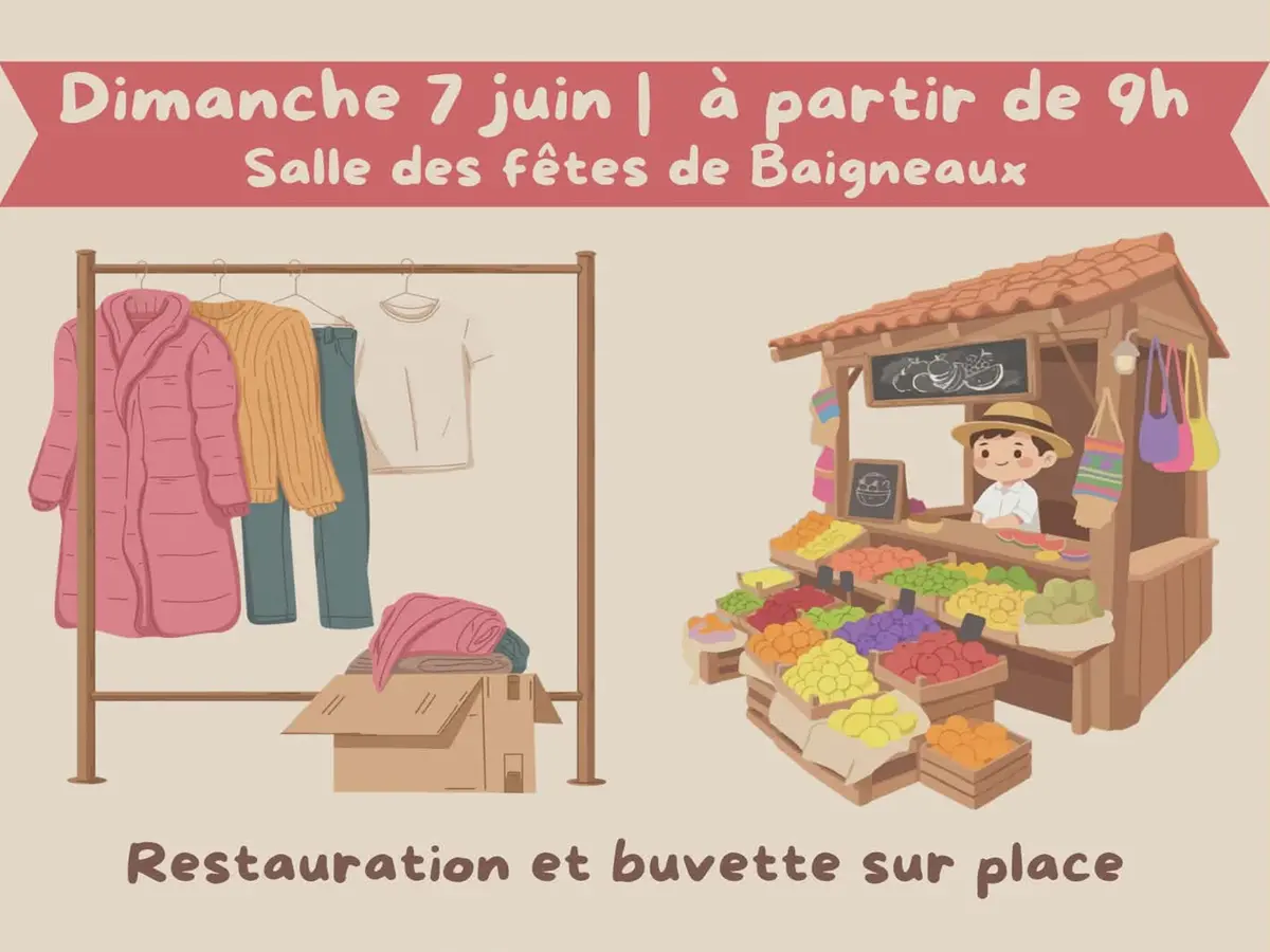 Marché de producteurs et vde-grenier