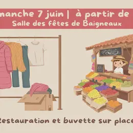 Marché de producteurs et vde-grenier
