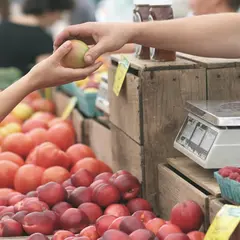 Marché de produits locaux