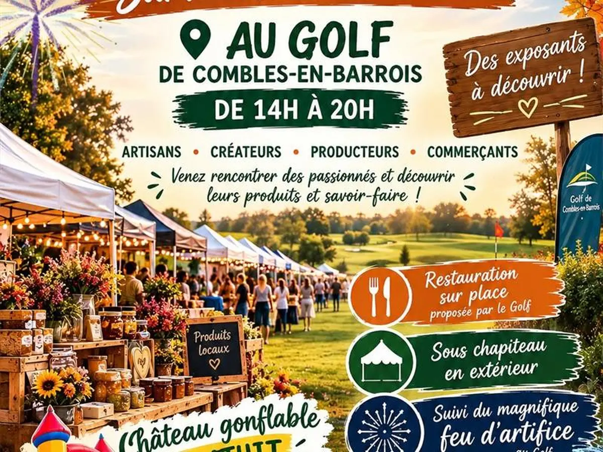 Marché de saison au Golf