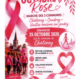 Marche des 3 communes - octobre rose