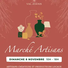 Marché des artisans au Château Val Joanis