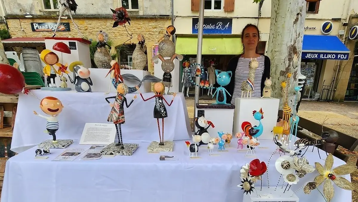 Marché des artisans créateurs à Prayssac