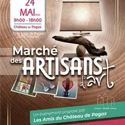 Marché des artisans d'art du château de Pagax