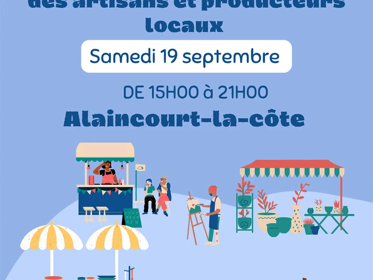 Marché des artisans et producteurs locaux