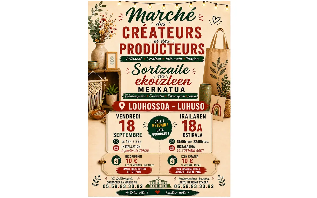 Marché des créateurs et des producteurs