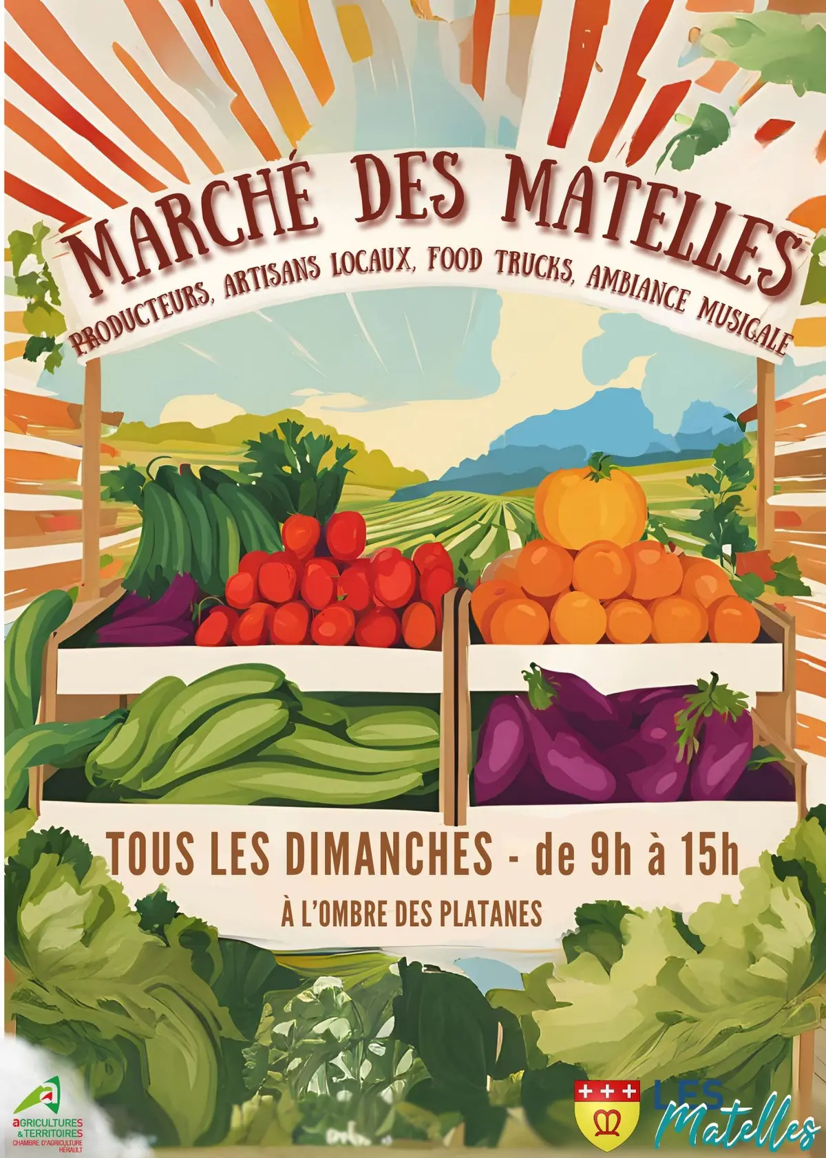 Marché Des Matelles
