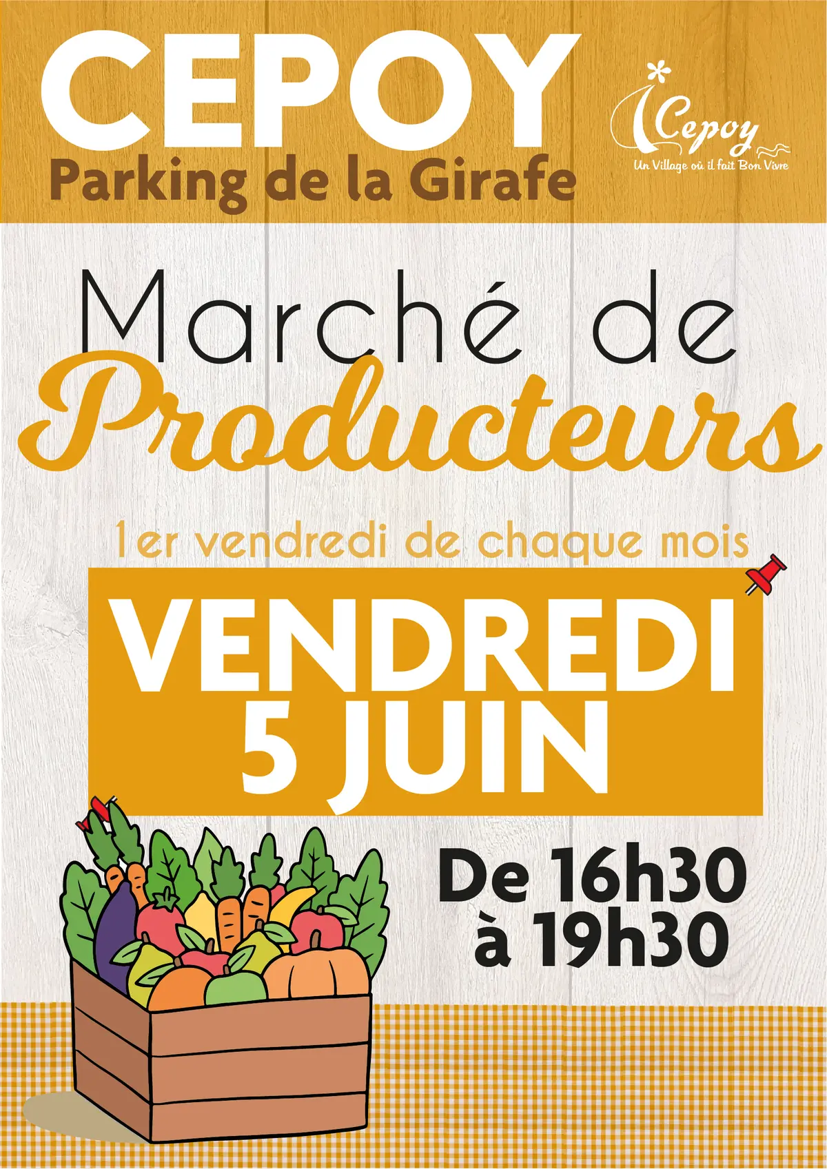 Marché des producteurs de Cepoy