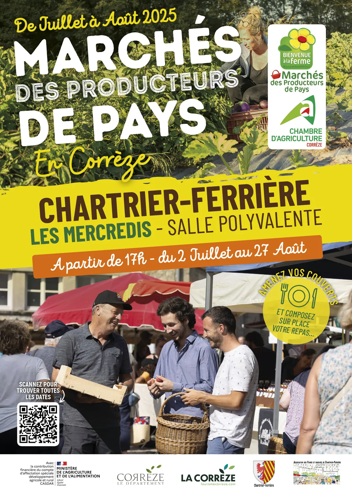 Marché des Producteurs de Pays de Chartrier-Ferrière