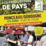 Marché des Producteurs de Pays de Monceaux sur Dordogne