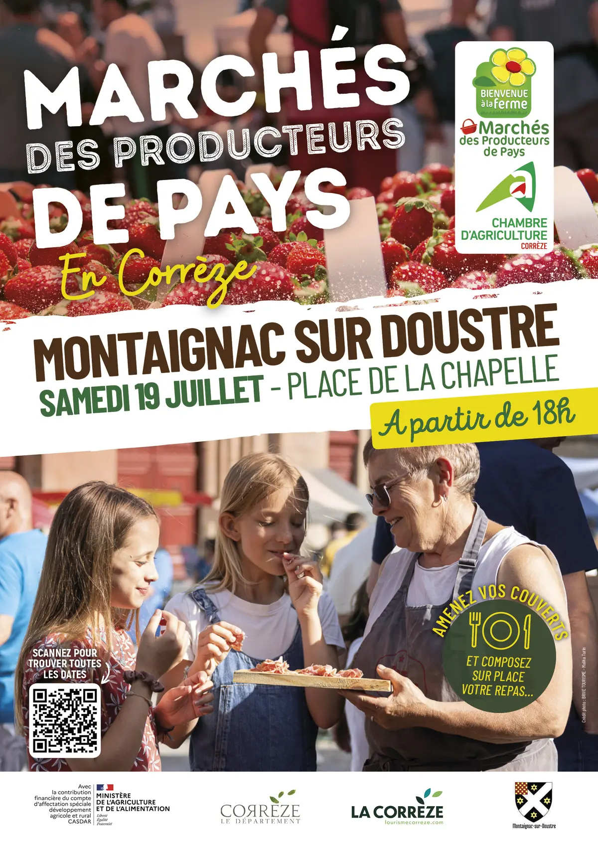 Marché des Producteurs de Pays de Montaignac-sur-Doustre