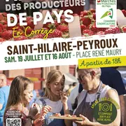 Marché des Producteurs de Pays de Saint-Hilaire Peyroux