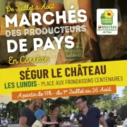 Marché des Producteurs de Pays de Ségur le Château