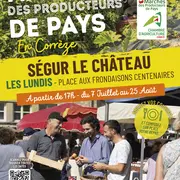 Marché des Producteurs de Pays de Ségur le Château