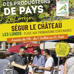 Marché des Producteurs de Pays de Ségur le Château