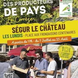 Marché des Producteurs de Pays de Ségur le Château
