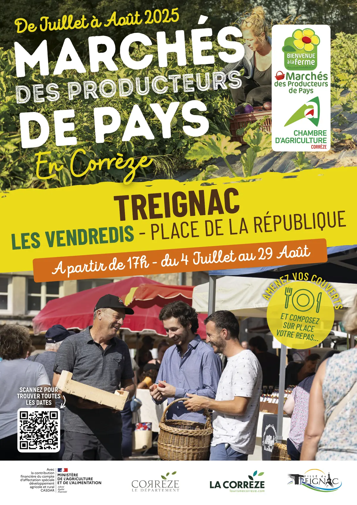 Marché des Producteurs de Pays de Treignac - Tour de France