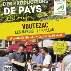 Marché des Producteurs de Pays Voutezac - Le Saillant
