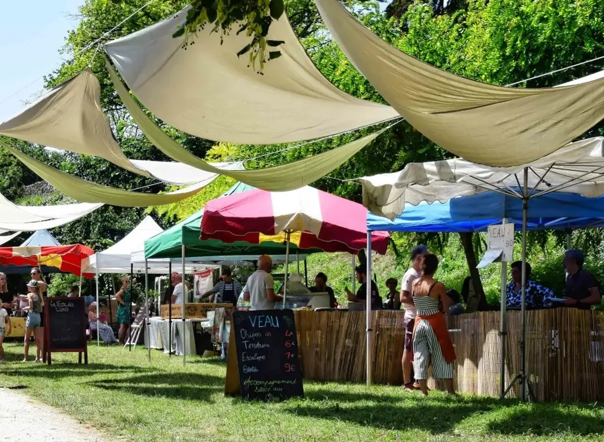 Marché des producteurs de Soumensac de l'été 2025