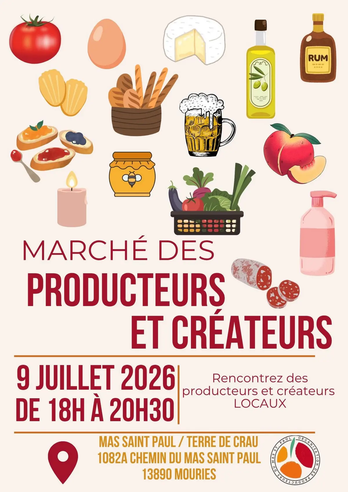 Marché des producteurs et créateurs