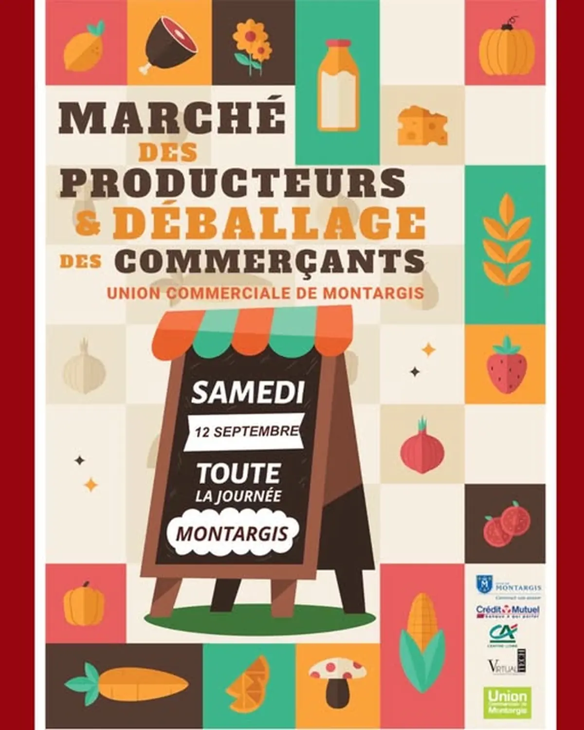 Marché des producteurs & déballage des commerçants
