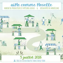 Marché des producteurs et découverte du modélisme