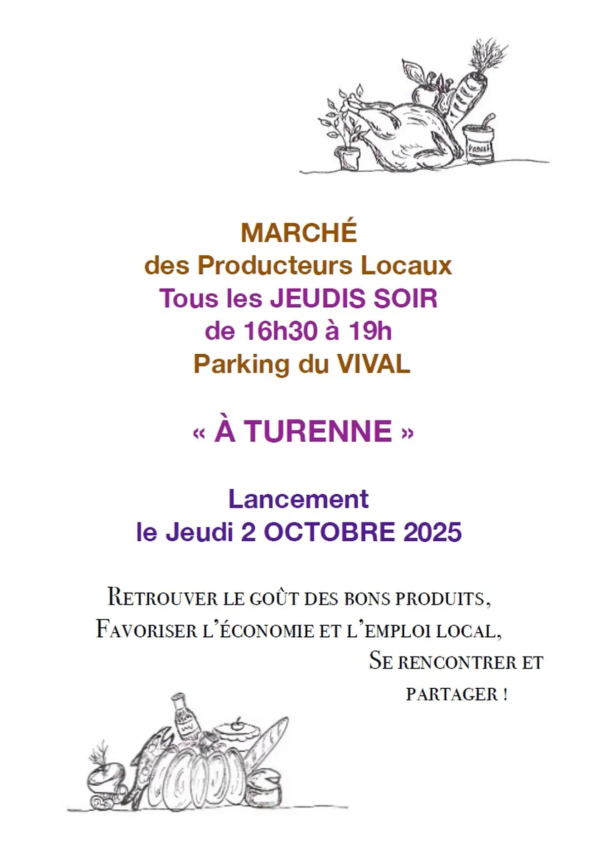 Marché des producteurs locaux