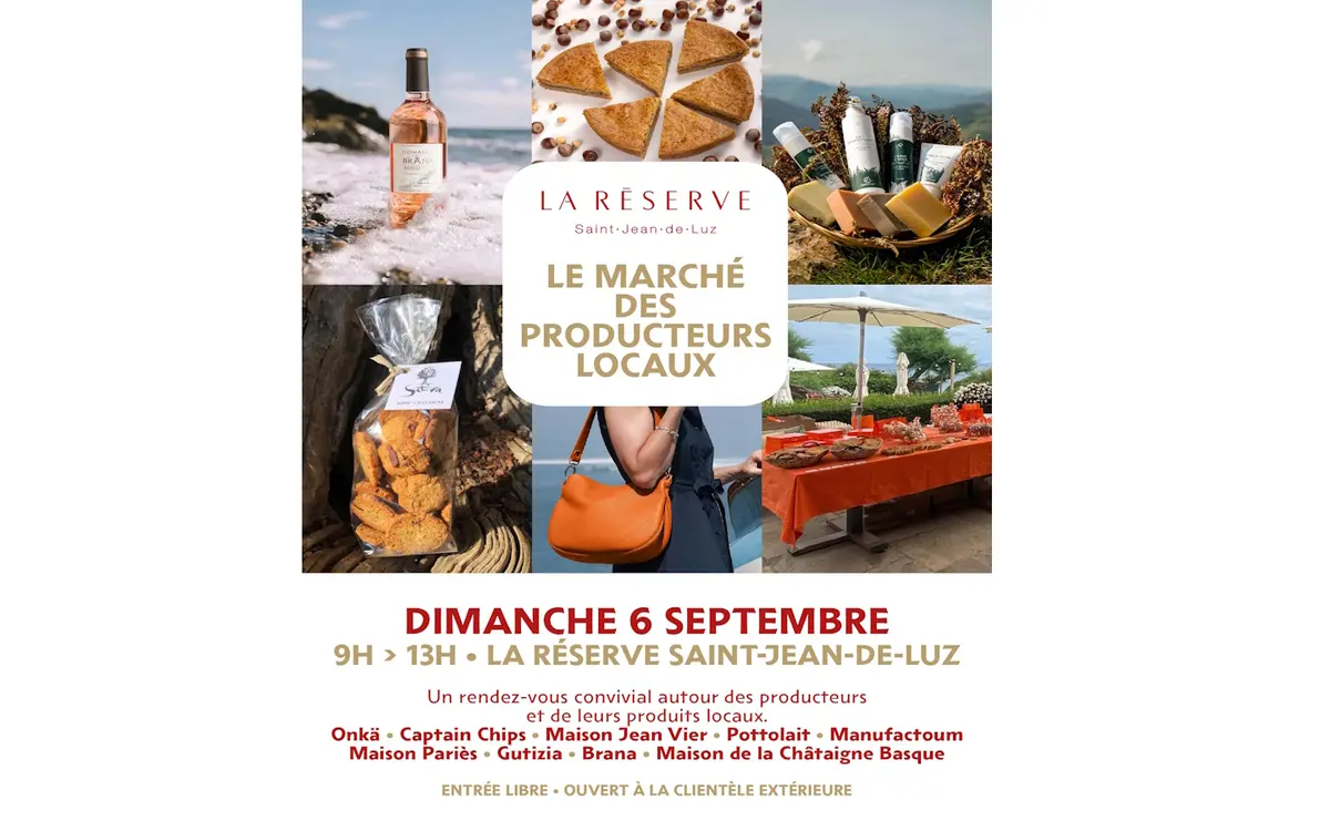 Marché des producteurs locaux et créateurs locaux