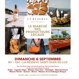 Marché des producteurs locaux et créateurs locaux
