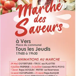Marché des Saveurs à Vers