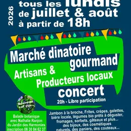 Marché dinatoire et concert