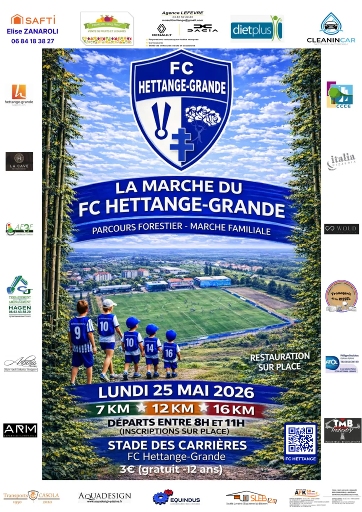 Marche du FC Hettange