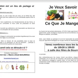 Marché du lundi soir à Bourrou