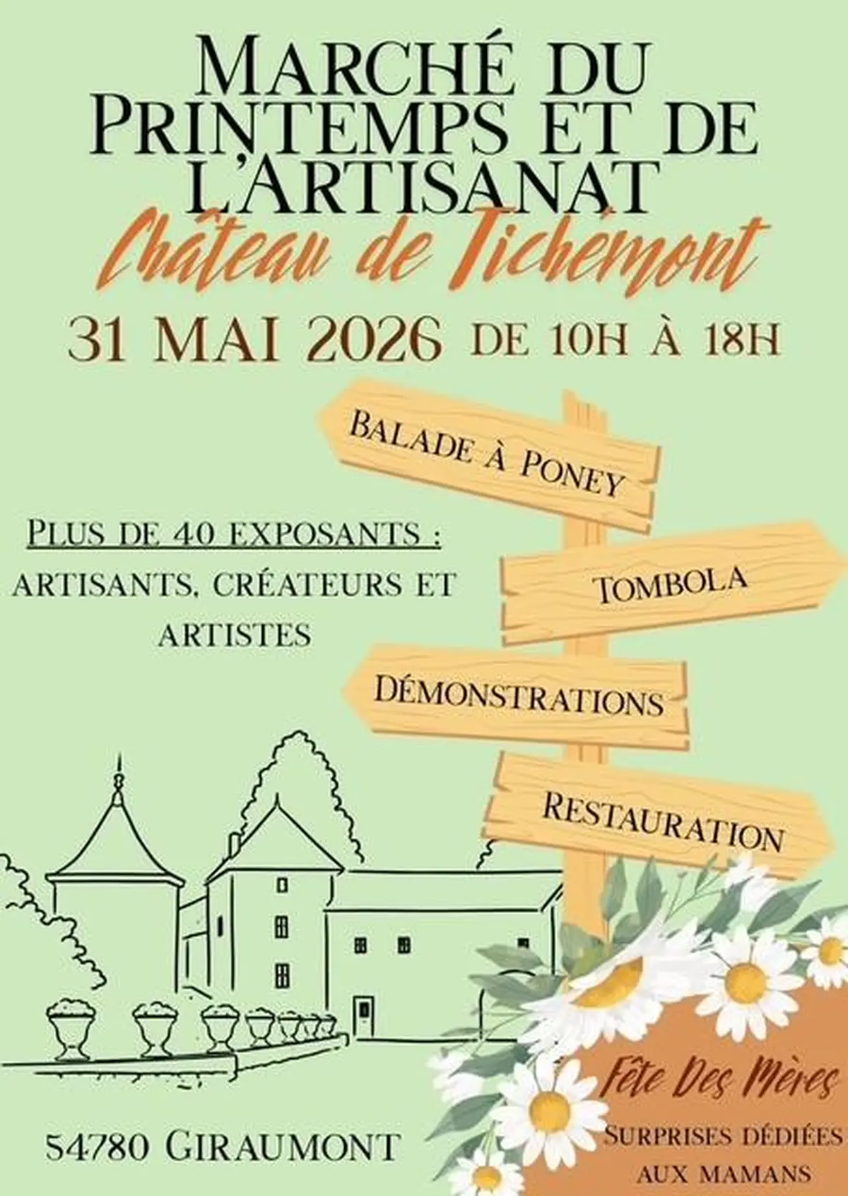 Marché du printemps et de l'artisanat