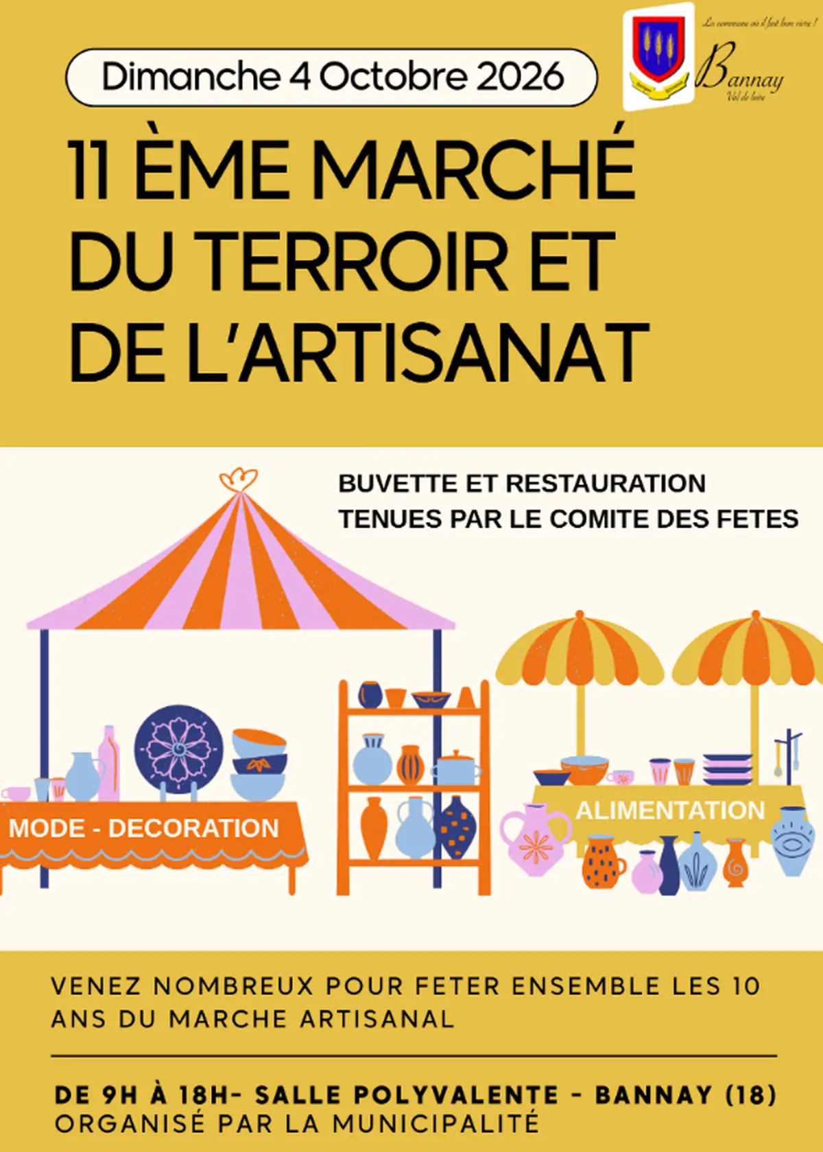 Marché du terroir et de l'artisanat