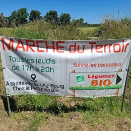 Marché du terroir tous les jeudis