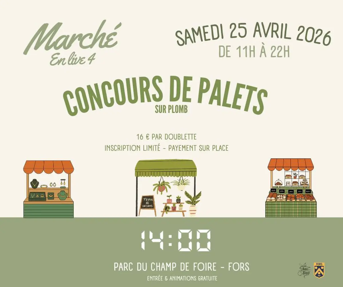 Marché en live à Fors