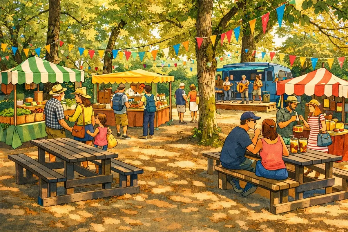 Marché Estival - Sidiailles - animé par Press Play