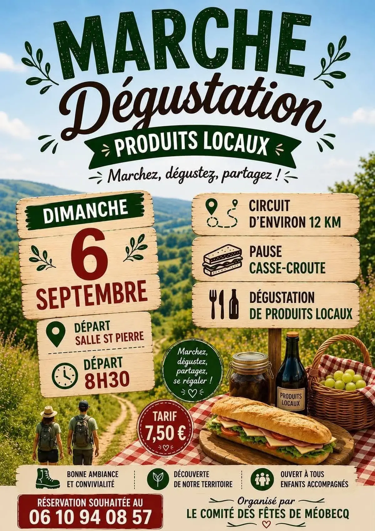 Marche et dégustation