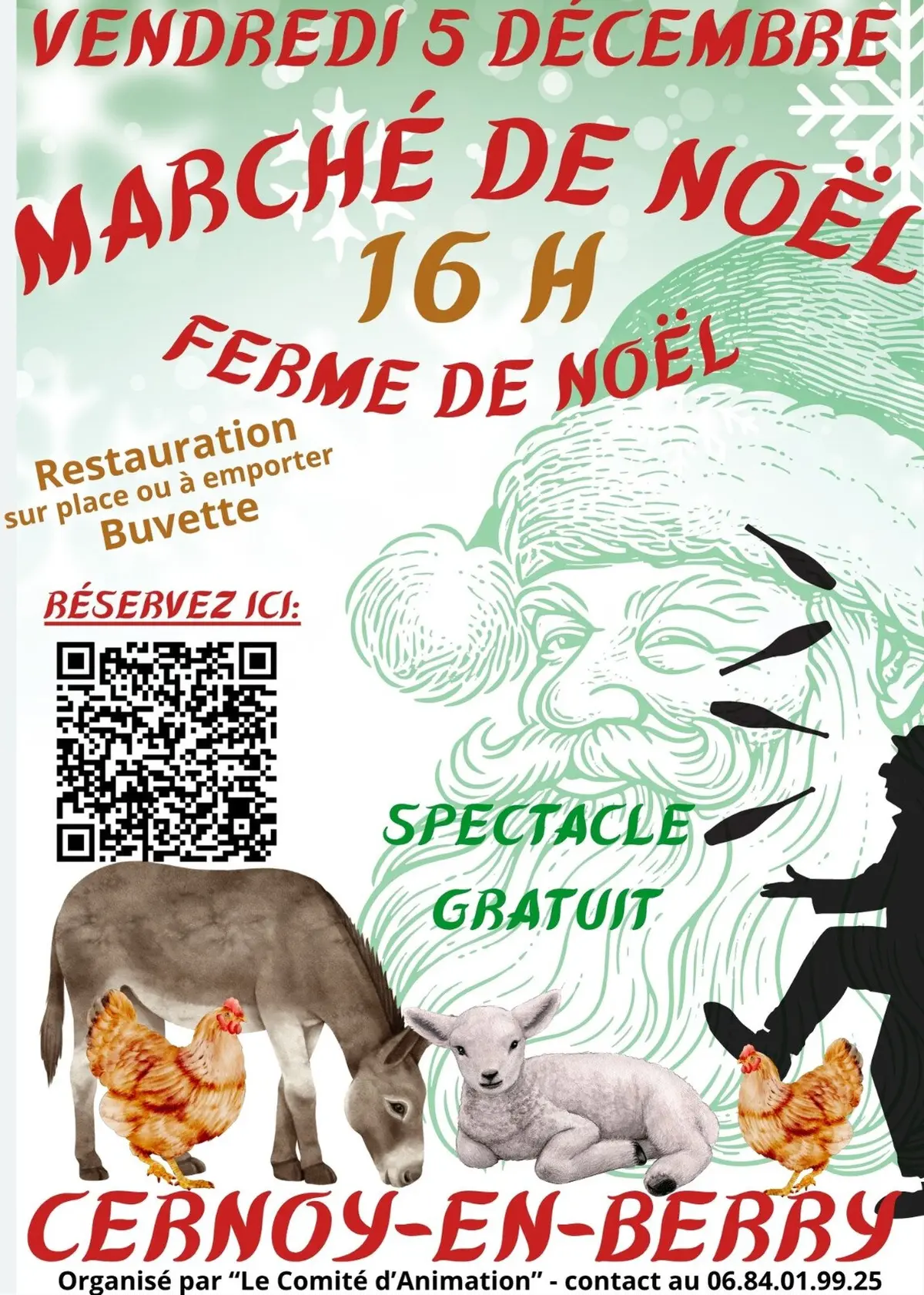 Marché et ferme de Noël