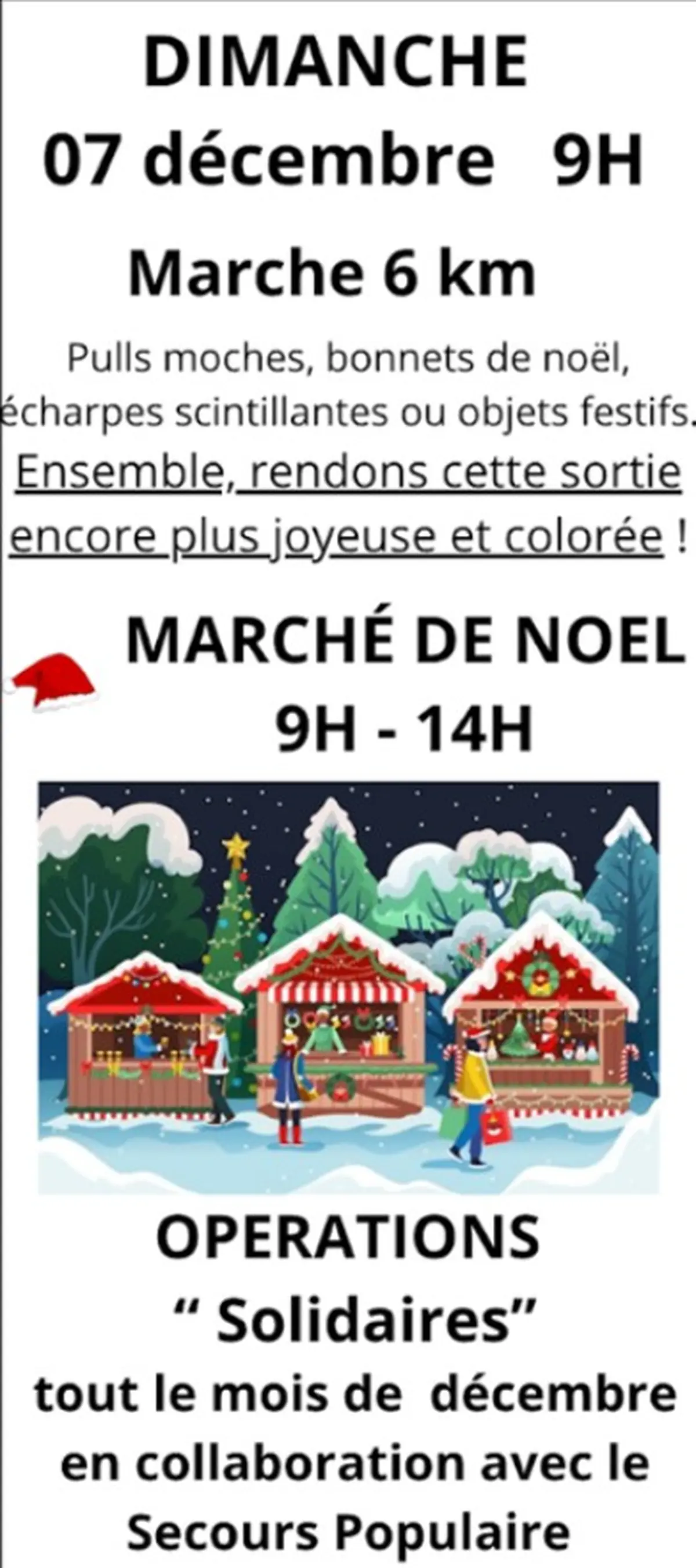 Marche et Marché de Noel