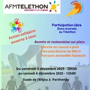 Marche et / ou course à pied solidaire pour le Téléthon