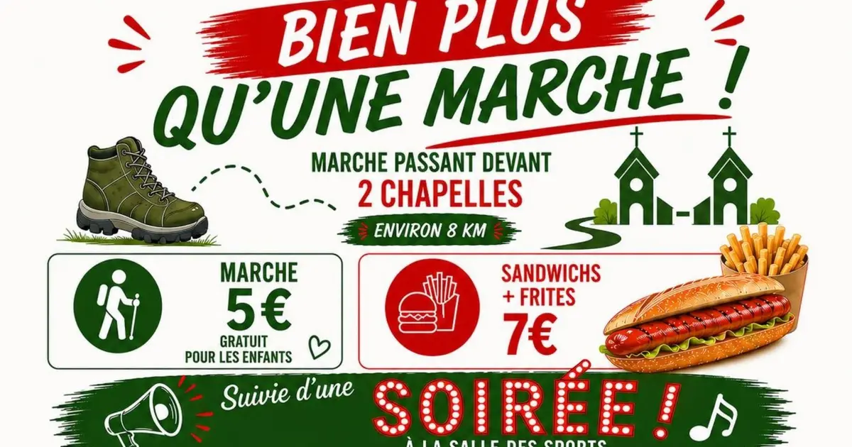 Marche et soirée festive