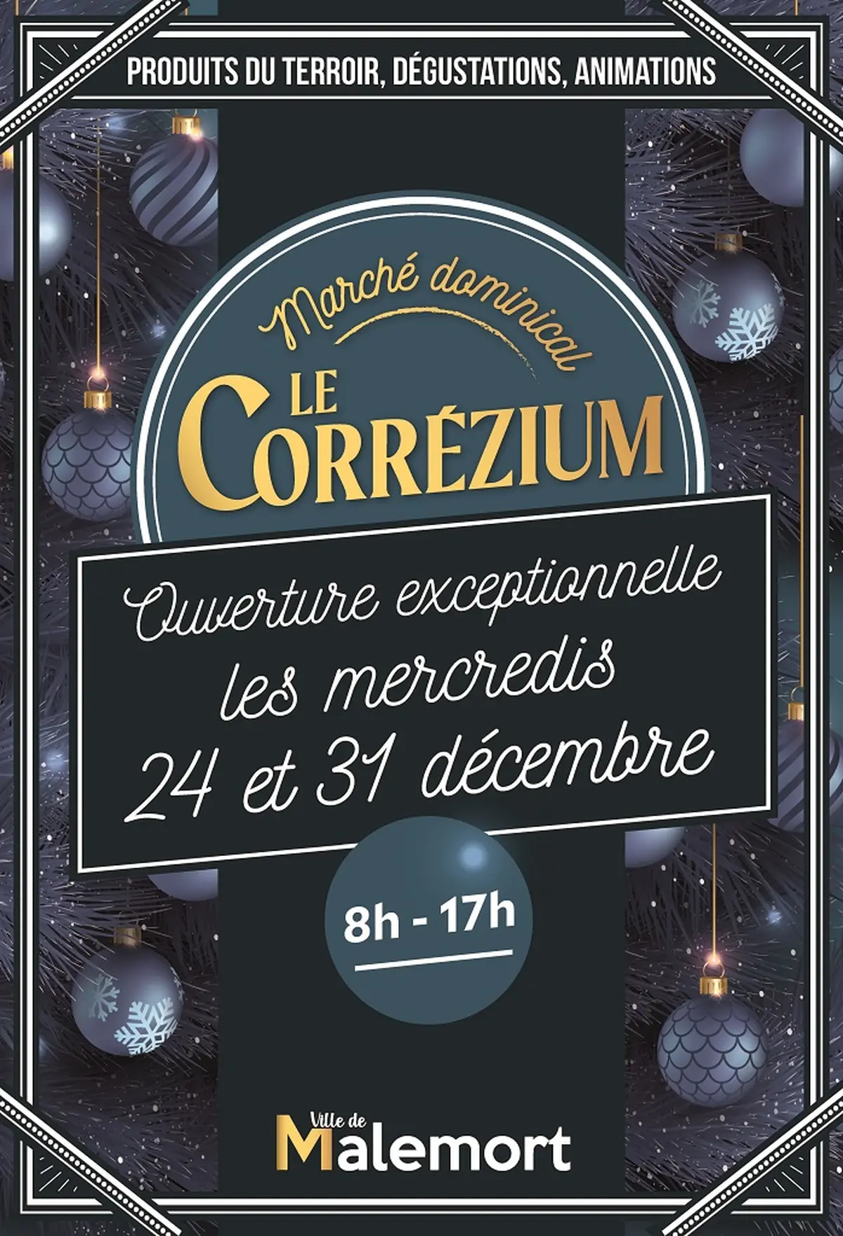 Marché exceptionnel des fêtes