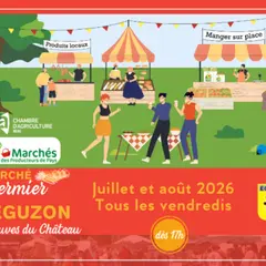 Marché fermier à Eguzon