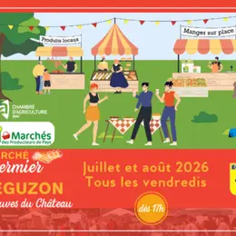 Marché fermier à Eguzon