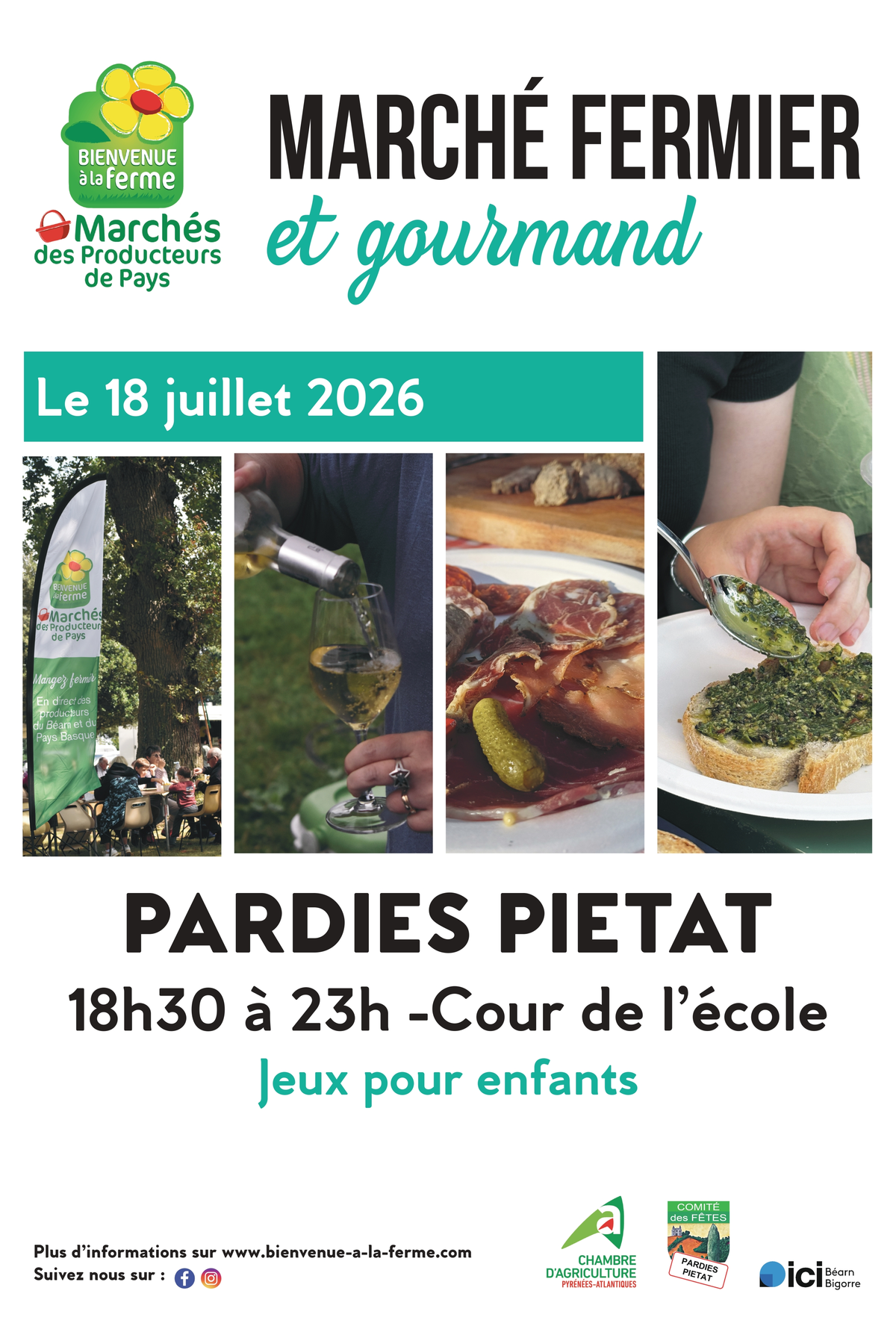 Marché fermier et gourmand des producteurs de Pays