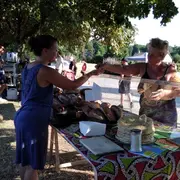 Marché fermier semi-nocturne à Gorre et concert gratuit